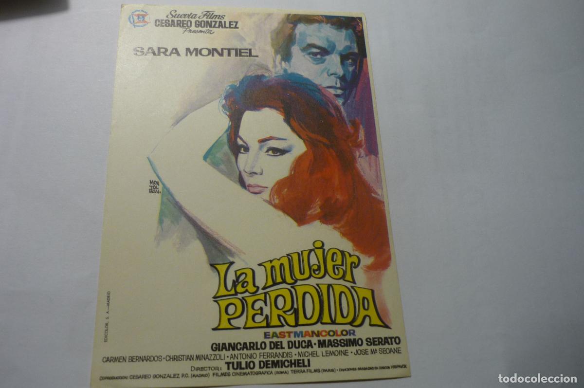 Cine: PROGRAMA LA MUJER PERDIDA.-SARA MONTIEL - Foto 1