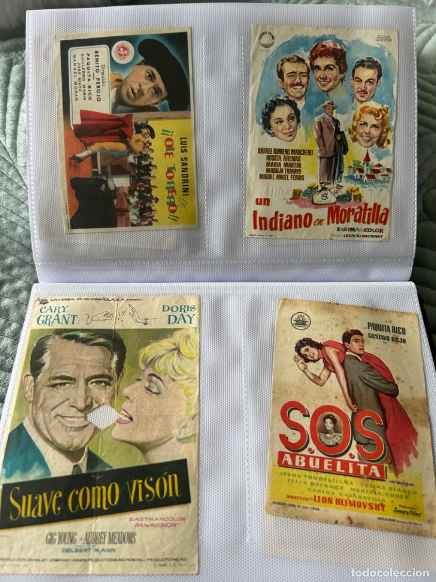 Cine: Folletos programas de cine