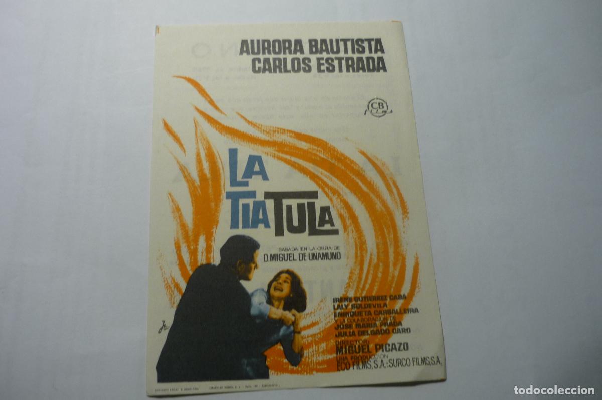 Cine: PROGRAMA LA TIA TULA - AURORA BAUTISTA PUBLICIDAD - Foto 1