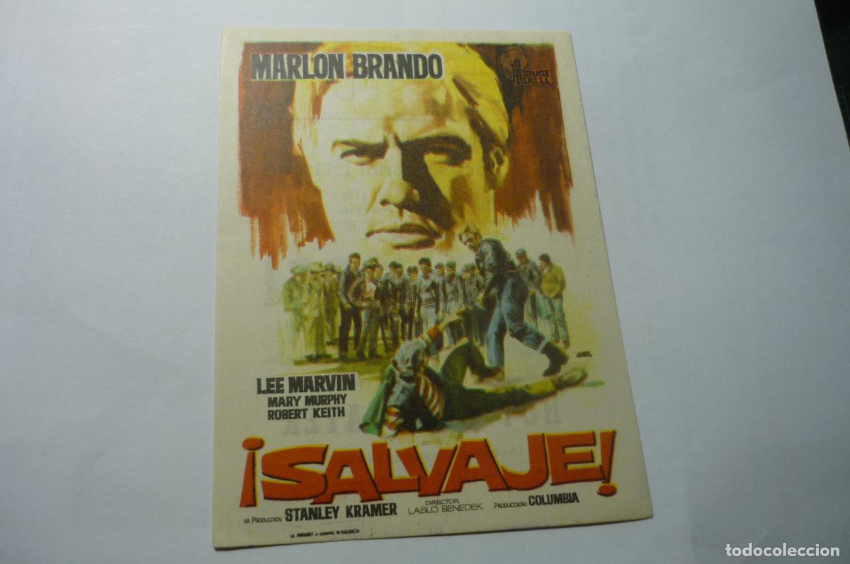 Cine: PROGRAMA SALVAJE MARLON BRANDO -PUBLICIDAD - Foto 1