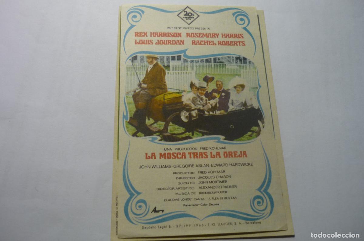 Cine: PROGRAMA LA MOSCA TRAS LA OREJA.-Rex Harrison publicidad - Foto 1