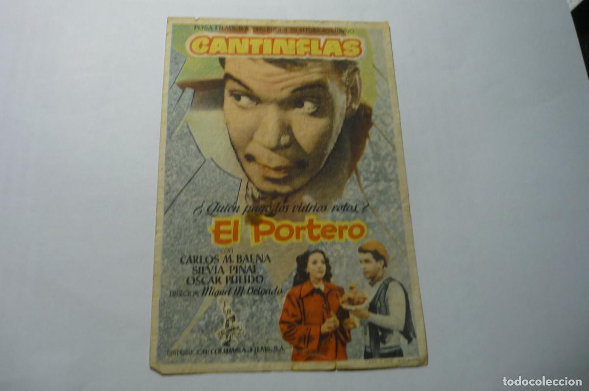 Cine: programa el portero cantinflas publicidad - Foto 1