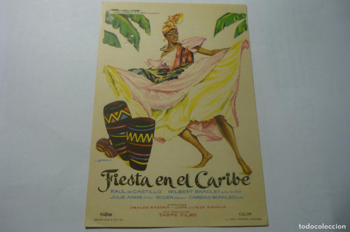 Cine: programa fiesta en el caribe.-raul del castillo - Foto 1
