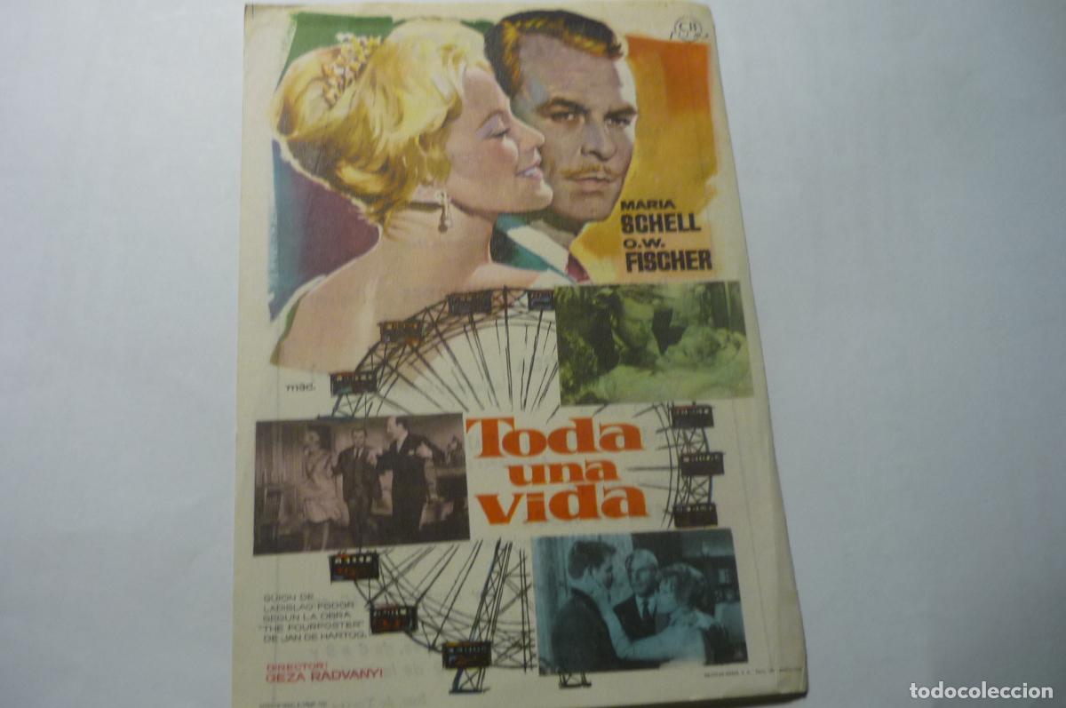Cine: programa toda una vida .maria schell publicidad - Foto 1