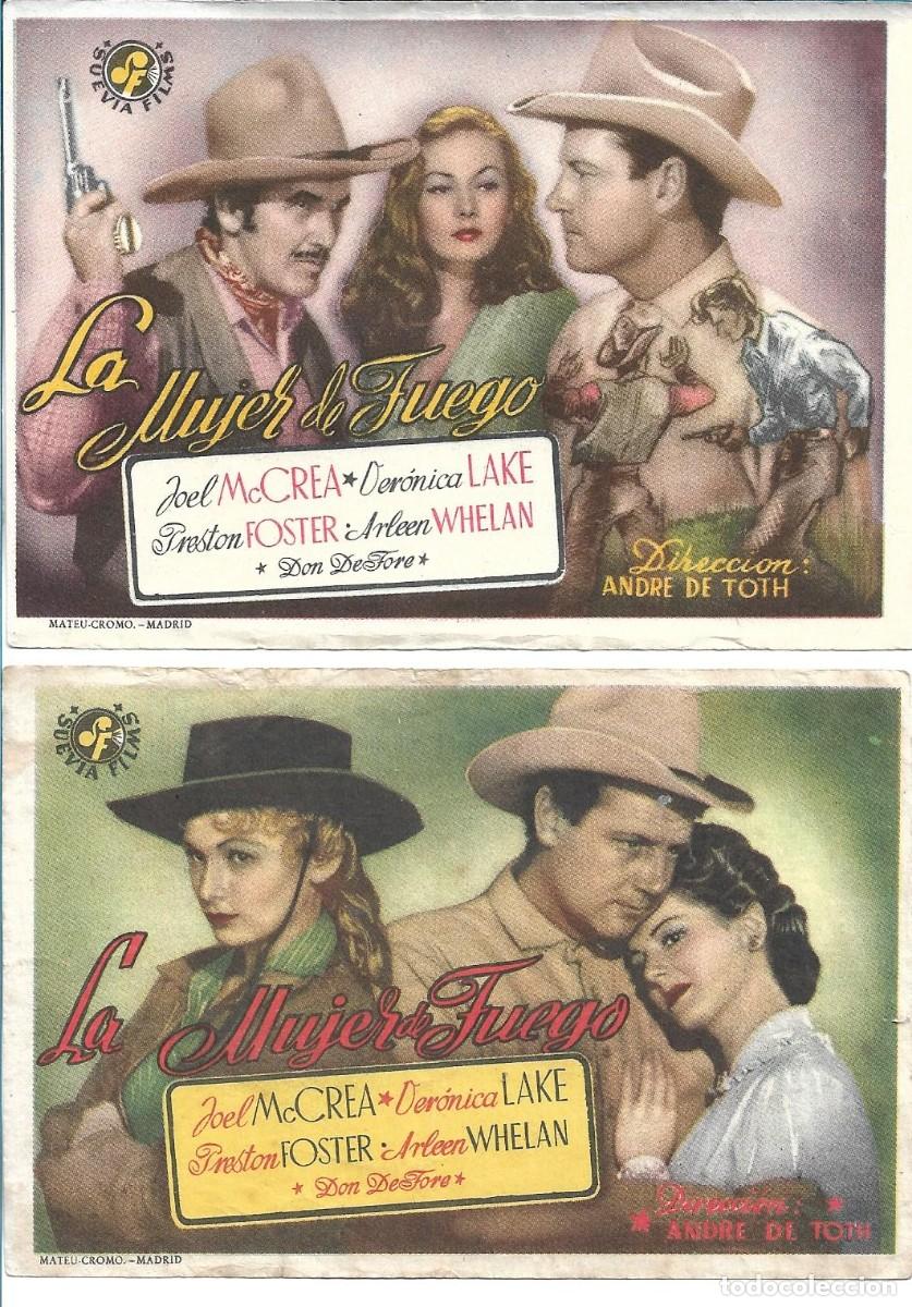 Cine: LA MUJER DE FUEGO - DOS PROGRAMAS - Foto 1