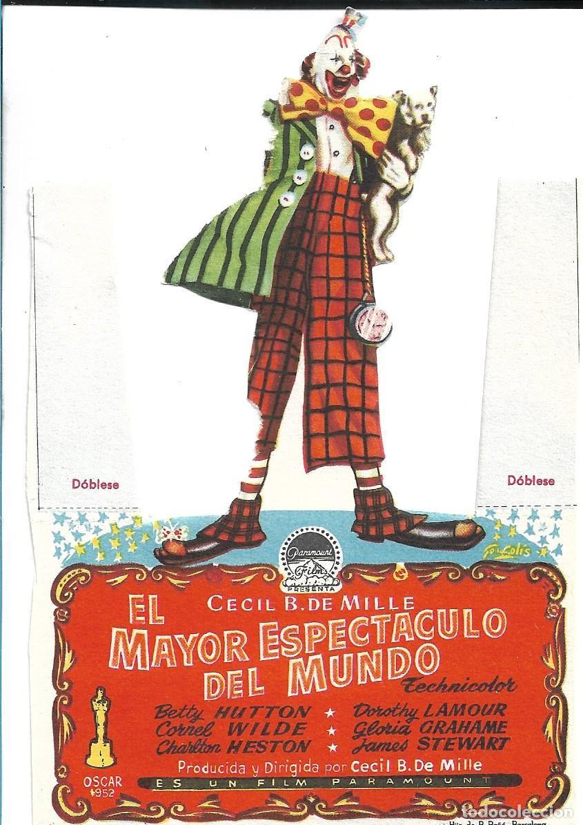 Cine: PROGRAMA DE CINE TROQUELADO SIN PUBLICIDAD - Foto 1
