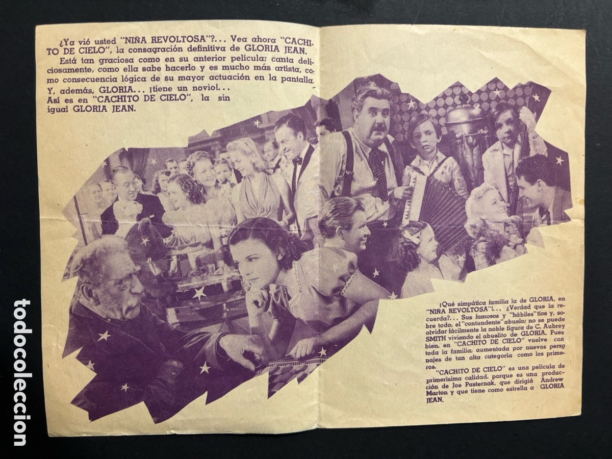 Cine: Programa cachito de cielo gloria jean A12 - Foto 2