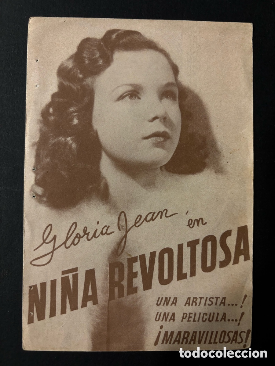 Kino: Programa mexicano ni&ntilde;a revoltosa gloria jean A12