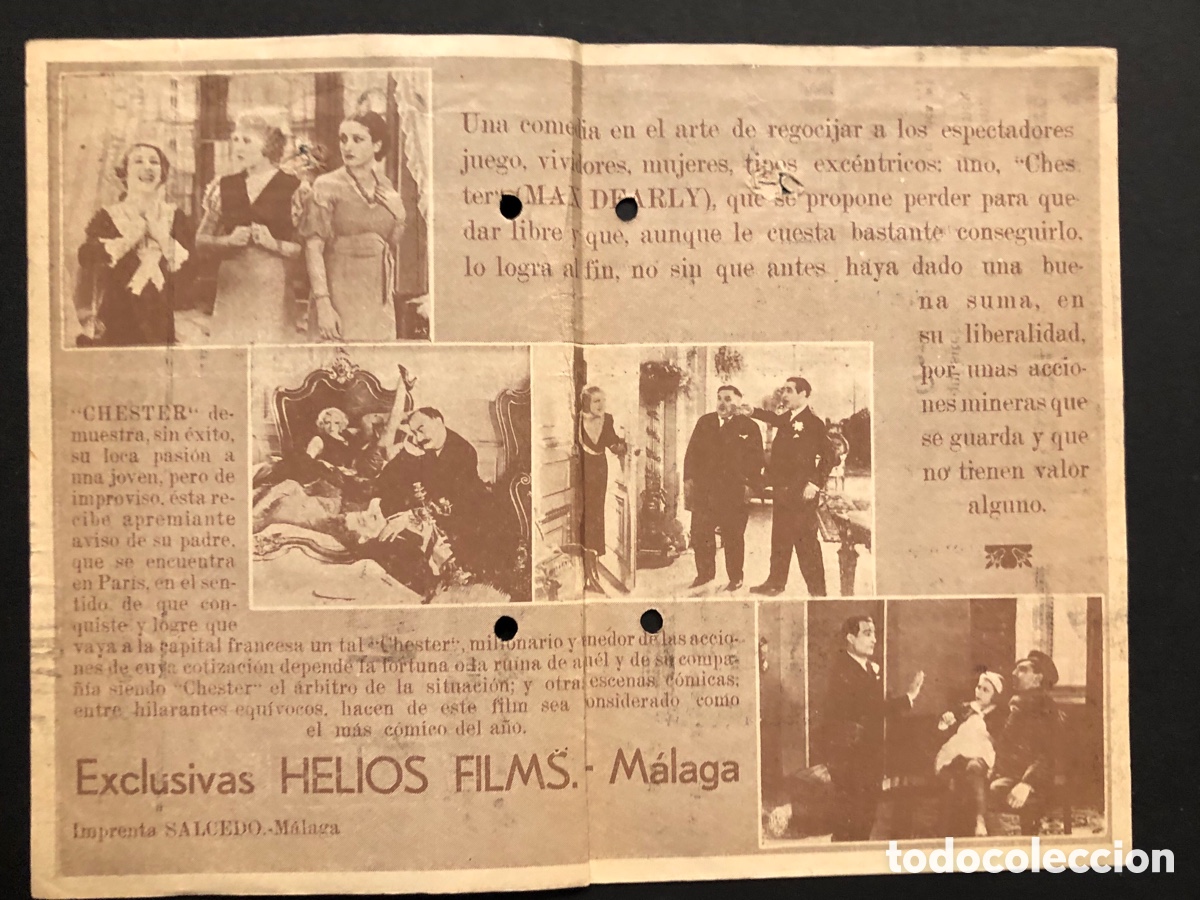 Cine: Programa el amor y la suerte Rafael arcos con publicidad cine monumental A3 - Foto 2