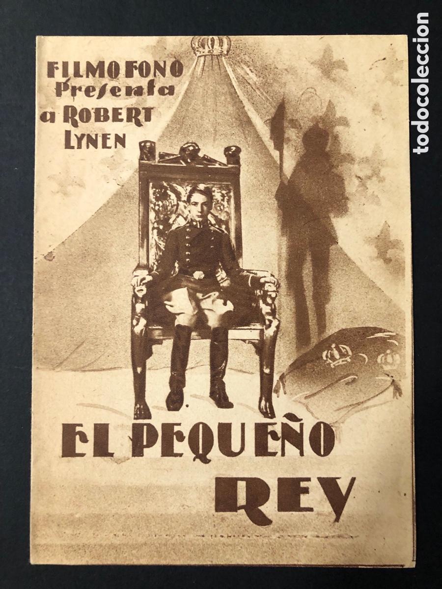Kino: Programa el peque&ntilde;o rey robert Lynen con publicidad gran teatro falla A12