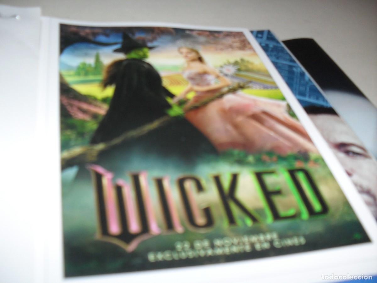 Cinema: PROGRAMA DE MANO:WICKED,DE JOHN M CHU,EDITA REVISTA ACCION,2024