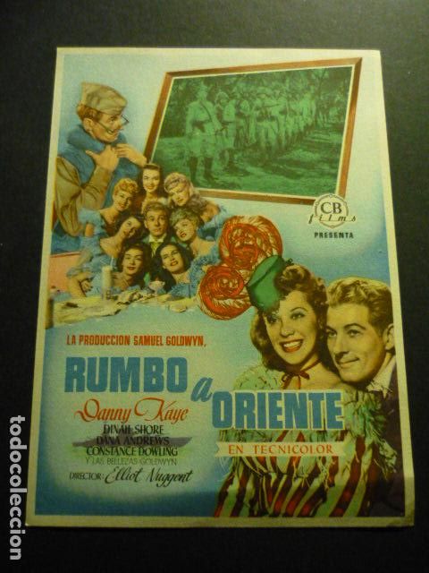 Cine: RUMBO A ORIENTE PROGRAMA DE CINE SIN PUBLICIDAD - Foto 1
