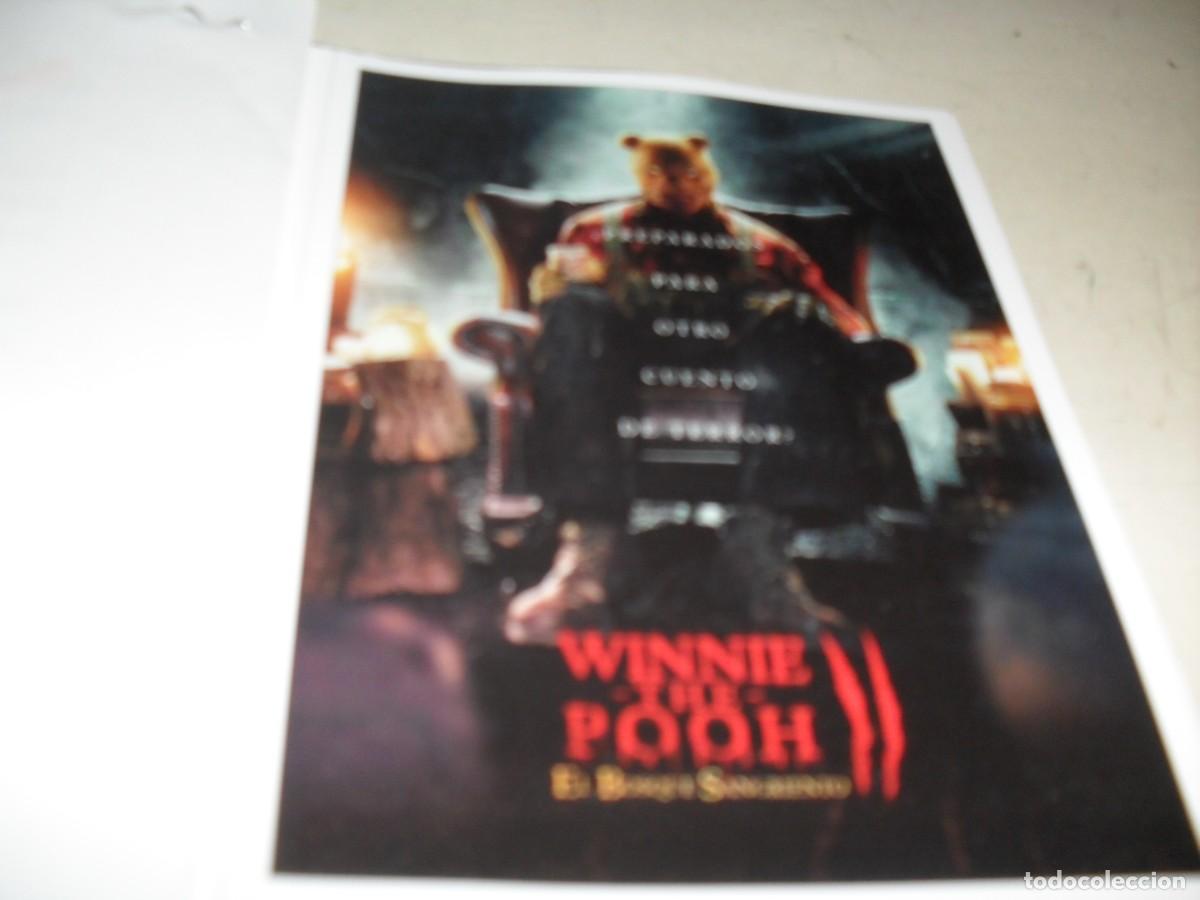 Cinema: PROGRAMA DE MANO:WINNIE THE POOH 2,EL BOSQUE SANGRIENTO,EDITA REVISTA ACCION,2024