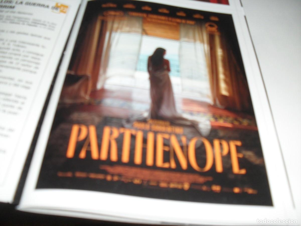 Cinema: PROGRAMA DE MANO:PARTHENOPE,DE PAOLO SORRENTINO,EDITA REVISTA ACCION,2024