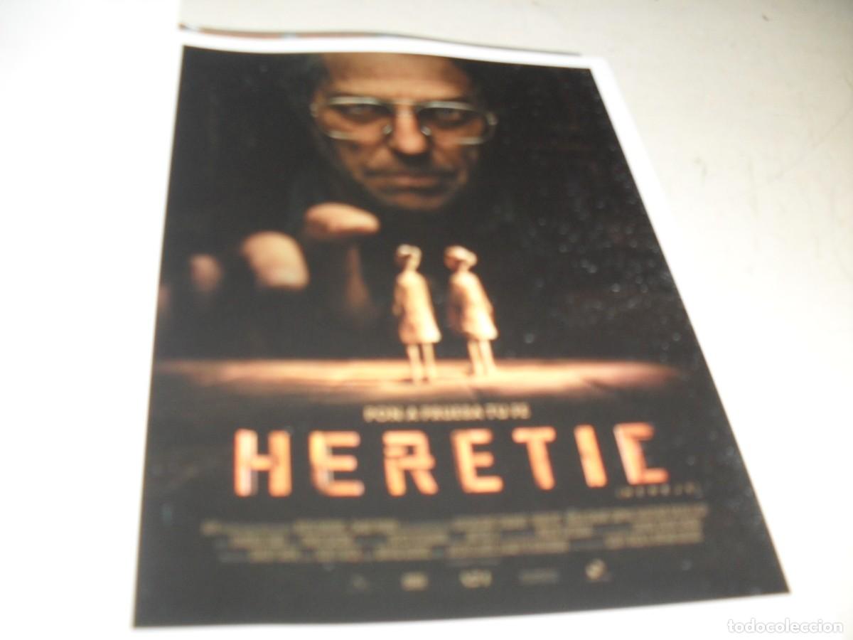 Cinema: PROGRAMA DE MANO:HERETIC,CON HUGH GRANT,EDITA REVISTA ACCION,2024