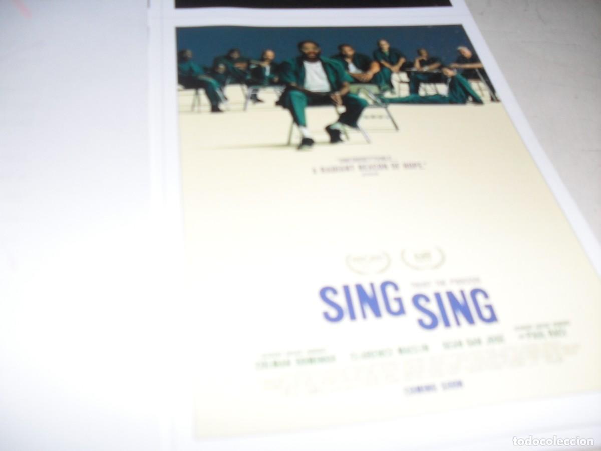 Cinema: PROGRAMA DE MANO:SING SING,DE GRE KWEDAR,EDITA REVISTA ACCION,2024