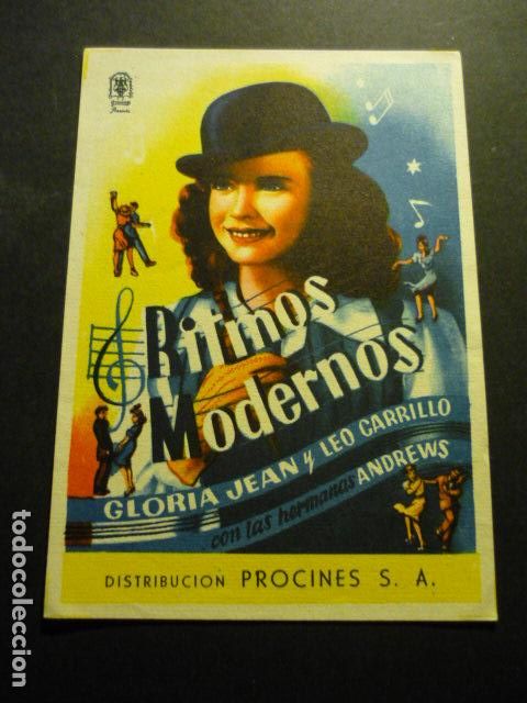 Cine: RITMOS MODERNOS PROGRAMA DE CINE SIN PUBLICIDAD - Foto 1