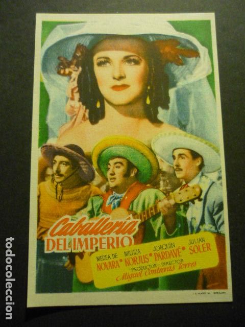 Cine: CABALLERIA DEL IMPERIO PROGRAMA DE CINE SIN PUBLICIDAD - Foto 1
