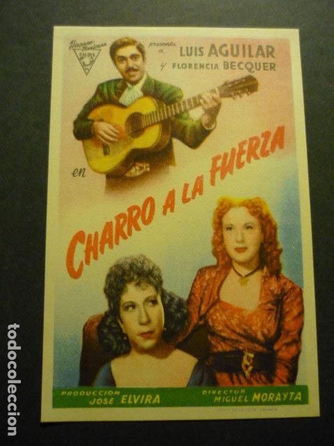 Cine: CHARRO A LA FUERZA PROGRAMA DE CINE SIN PUBLICIDAD - Foto 1