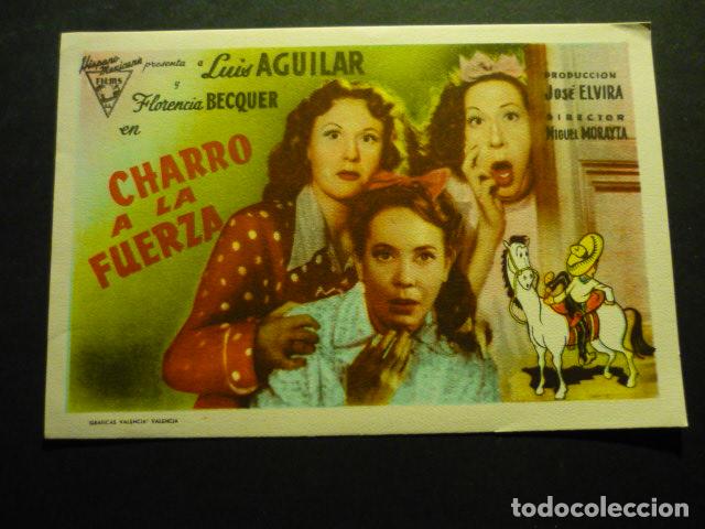 Cine: CHARRO A LA FUERZA PROGRAMA DE CINE SIN PUBLICIDAD - Foto 1