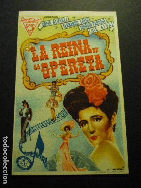 Cine: LA REINA DE LA OPERETA PROGRAMA DE CINE SIN PUBLICIDAD - Foto 1