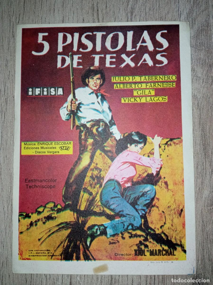Cine: 5 PISTOLAS DE TEXAS, GILA - Foto 1