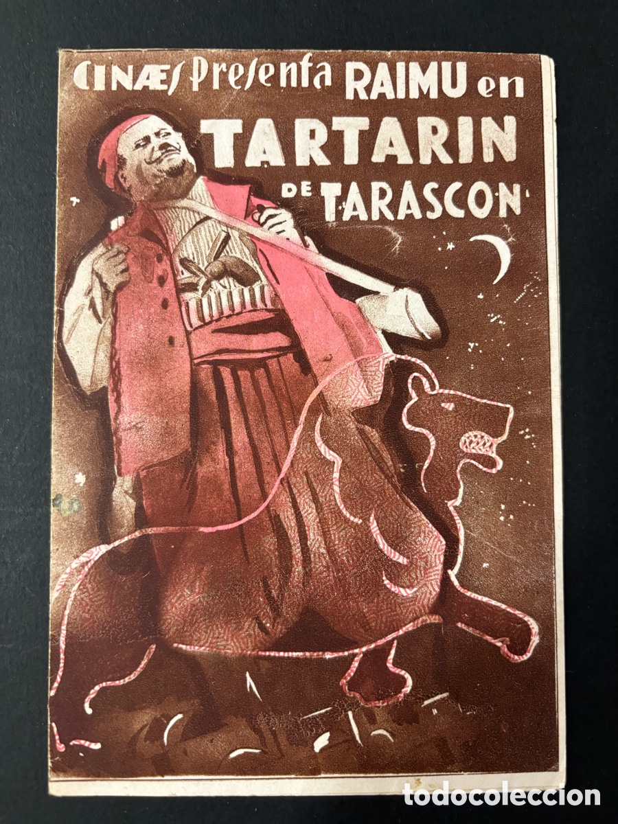 Cine: Programa Tartarin de tarascon Raimu A12 - Foto 1