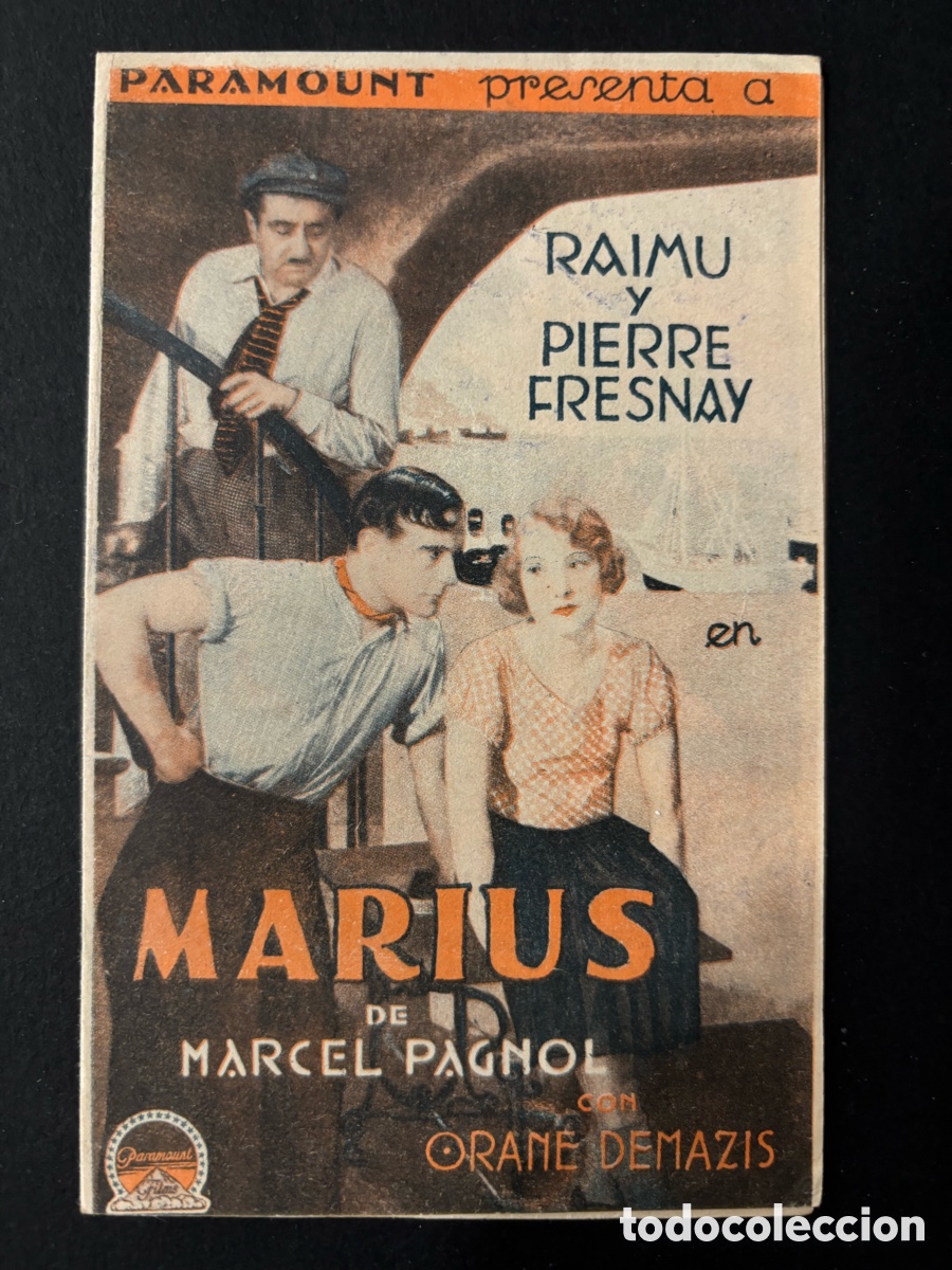 Cine: Programa marius Raimu con publicidad cine monumental A12 - Foto 1