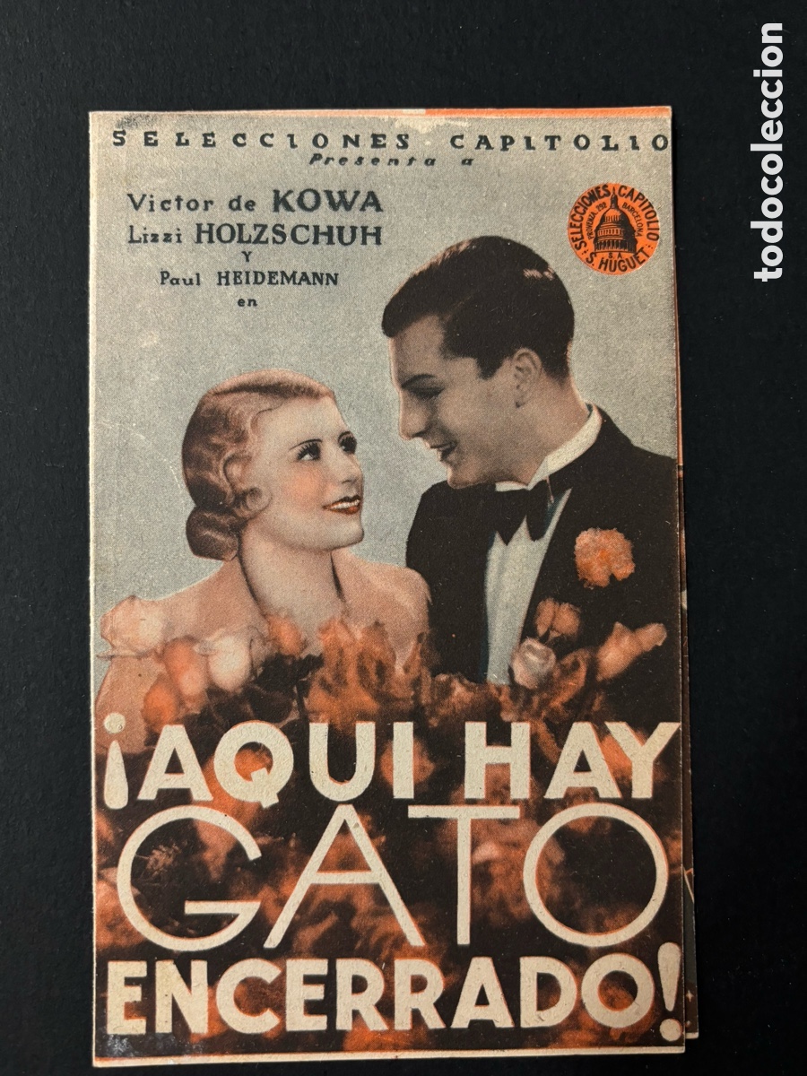Kino: Programa aqu&iacute; hay gato encerrado Victor de kowa A12