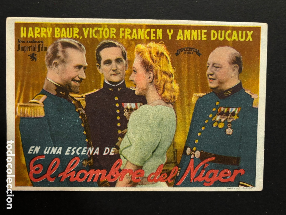 Cine: Programa el hombre del N&iacute;ger V&iacute;ctor francen A12 - Foto 1