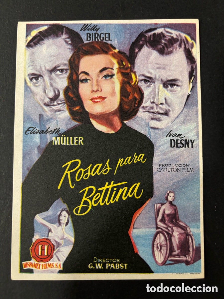 Cine: Programa rosas para betina willy birgel A12 - Foto 1
