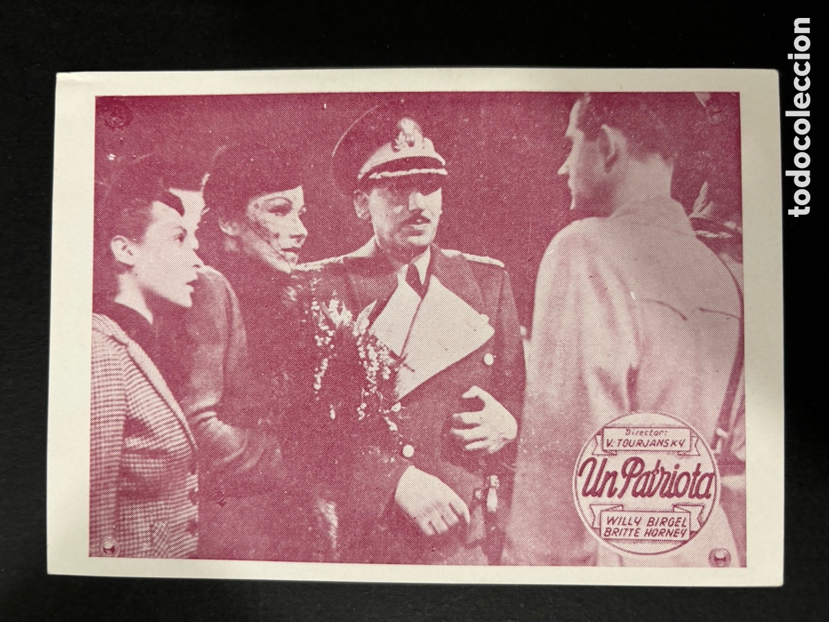 Cine: Programa un patriota willy birgel A12 - Foto 1