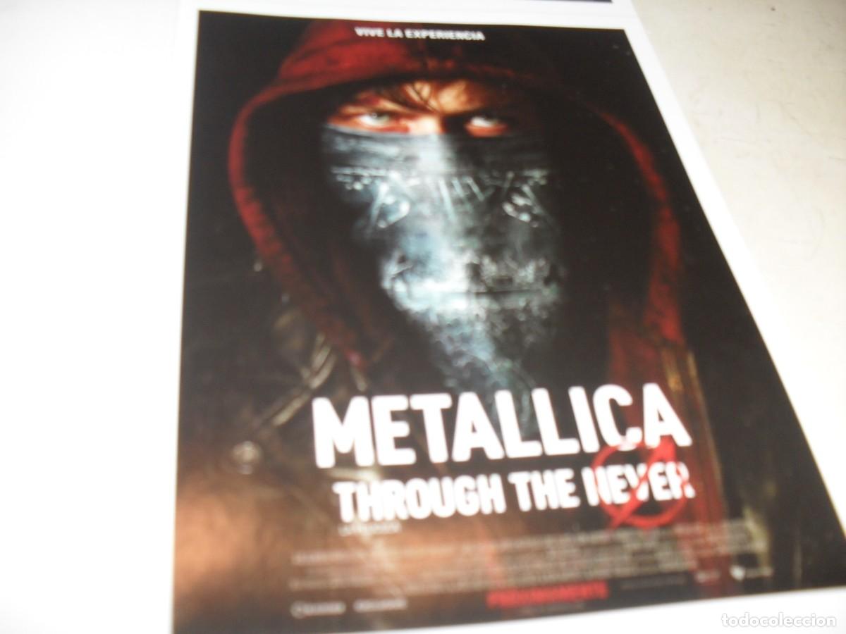 Cinema: PROGRAMA DE MANO:METALLICA,DE NIMROD ANTAL,EDITA REVISTA ACCION,2024