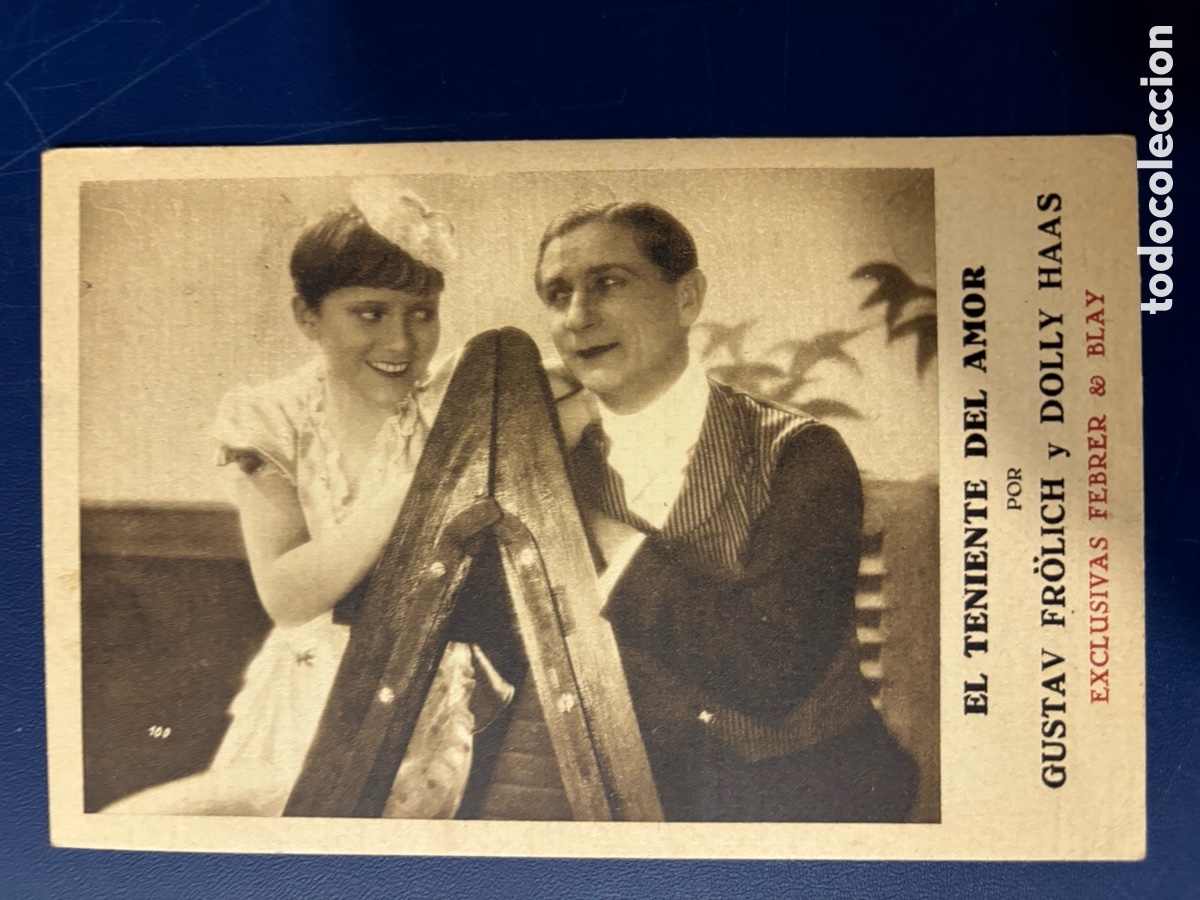 Cine: Programa el teniente del amor Gustav Fr&ouml;hlich A12 - Foto 1