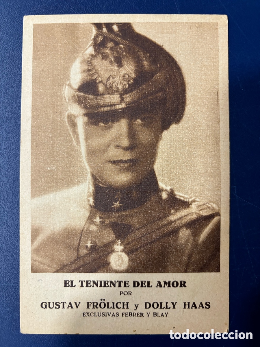 Cine: Programa el teniente del amor Gustav Fr&ouml;hlich A12 - Foto 1
