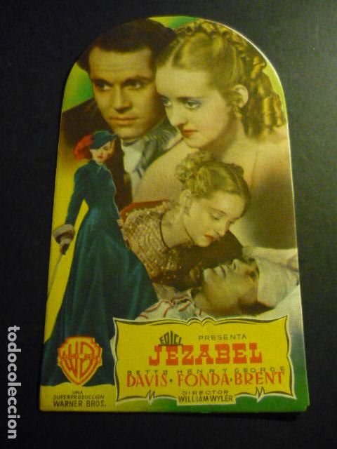  Flyers Publicitaires de films Anciens: JEZABEL PROGRAMA DE CINE SIN PUBLICIDAD