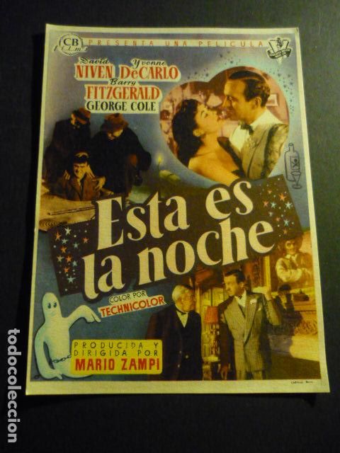 Cine: ESTA ES LA NOCHE PROGRAMA DE CINE SIN PUBLICIDAD - Foto 1
