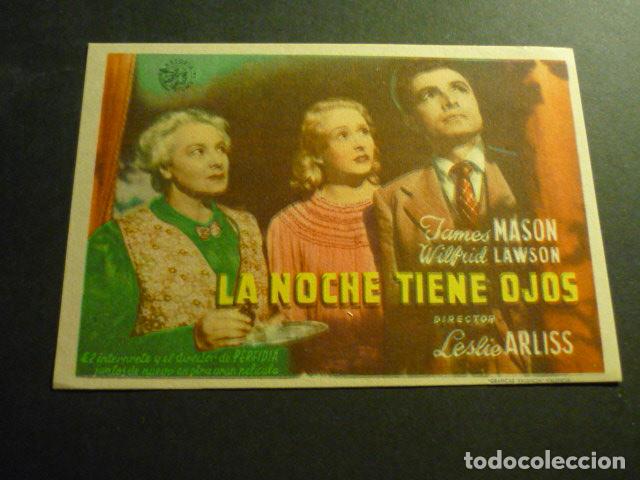 Cine: LA NOCHE TIENE OJOS PROGRAMA DE CINE SIN PUBLICIDAD - Foto 1