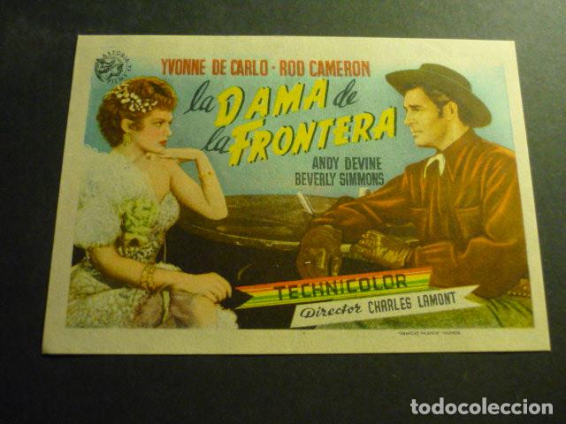 Cine: LA DAMA DE LA FRONTERA PROGRAMA DE CINE SIN PUBLICIDAD - Foto 1