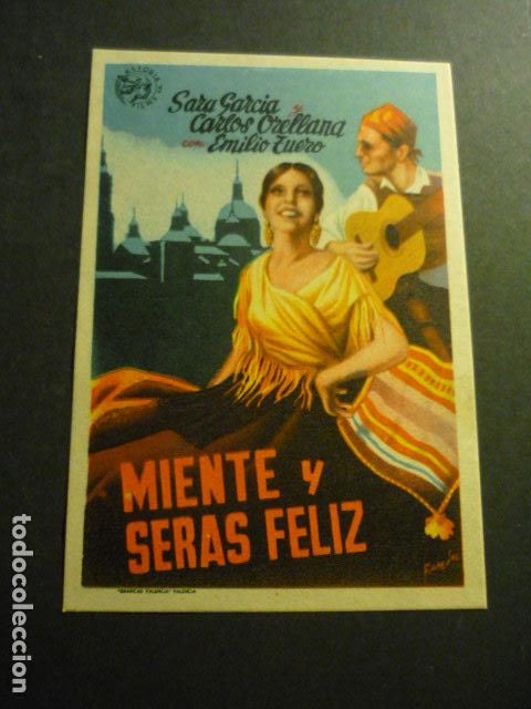 Cine: MIENTE Y SER&Aacute;S FELIZ PROGRAMA DE CINE SIN PUBLICIDAD - Foto 1