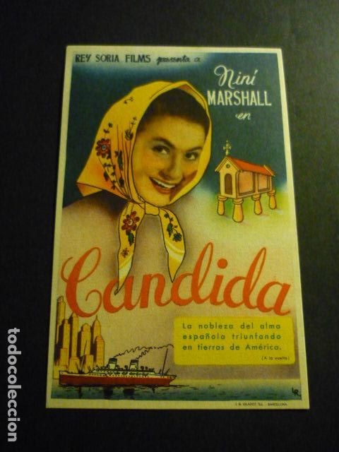  Flyers Publicitaires de films Anciens: CANDIDA PROGRAMA DE CINE SIN PUBLICIDAD