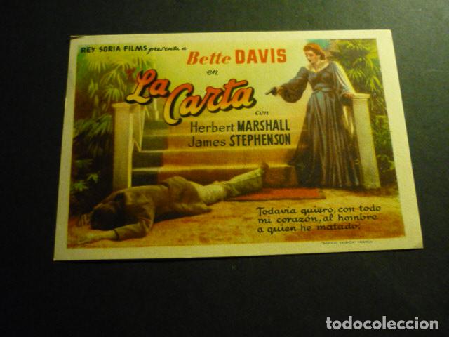 Cine: LA CARTA PROGRAMA DE CINE SIN PUBLICIDAD - Foto 1