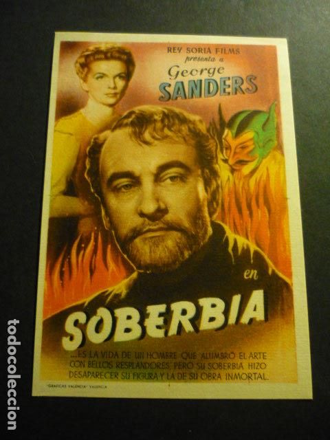  Flyers Publicitaires de films Anciens: SOBERBIA PROGRAMA DE CINE SIN PUBLICIDAD