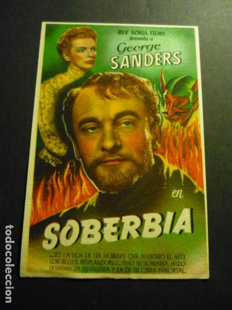  Flyers Publicitaires de films Anciens: SOBERBIA PROGRAMA DE CINE SIN PUBLICIDAD