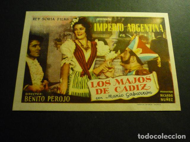 Cine: LOS MAJOS DE CADIZ PROGRAMA DE CINE SIN PUBLICIDAD - Foto 1