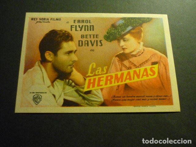  Flyers Publicitaires de films Anciens: LAS HERMANAS PROGRAMA DE CINE SIN PUBLICIDAD