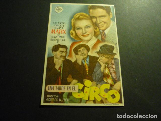 Cine: UNA TARDE EN EL CIRCO PROGRAMA DE CINE SIN PUBLICIDAD - Foto 1