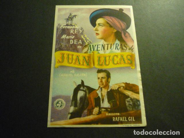 Cine: AVENTURAS DE JUAN LUCAS PROGRAMA DE CINE SIN PUBLICIDAD - Foto 1