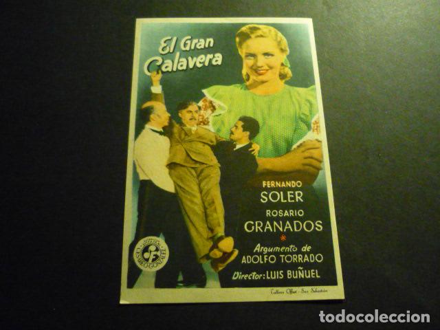 Cine: EL GRAN CALAVERA PROGRAMA DE CINE SIN PUBLICIDAD - Foto 1