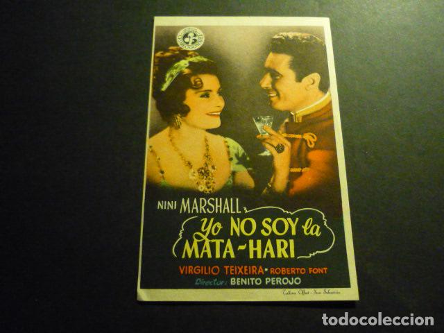 Cine: YO NO SOY LA MATA HARI PROGRAMA DE CINE SIN PUBLICIDAD - Foto 1